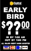 Early Bird Sign